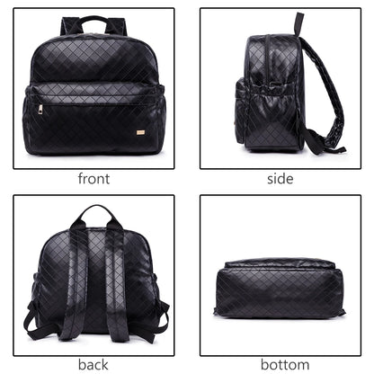 Fashion Diaper Bag for Newborn Baby Waterproof Light Weight Protable Mommy Diaper Backpack for Quick Outing Nappy Changing Bag