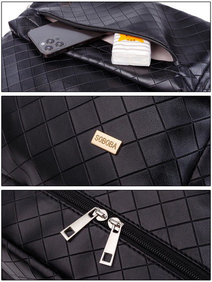 Fashion Diaper Bag for Newborn Baby Waterproof Light Weight Protable Mommy Diaper Backpack for Quick Outing Nappy Changing Bag